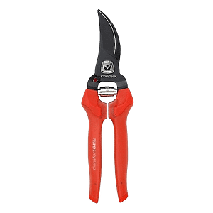 red pruning shears